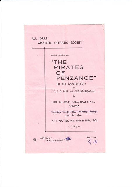 The Pirates of Penzance — The Pirates of Penzance - 1963 - 1.jpg