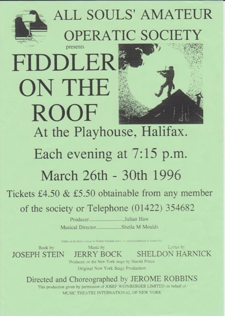 Fiddler on the roof archive