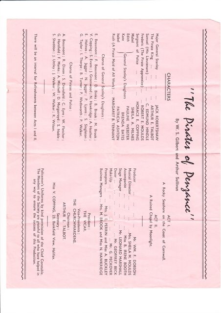 The Pirates of Penzance — The Pirates of Penzance - 1963 - 2.jpg