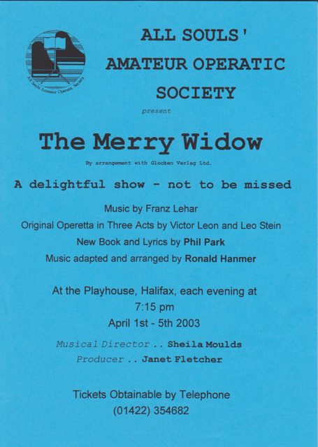 The Merry Widow archive