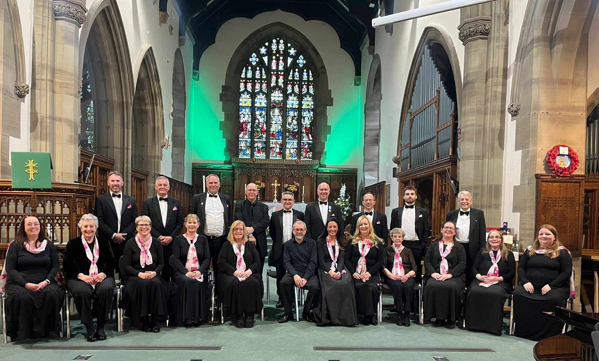 All Souls members pictured together in 2024
